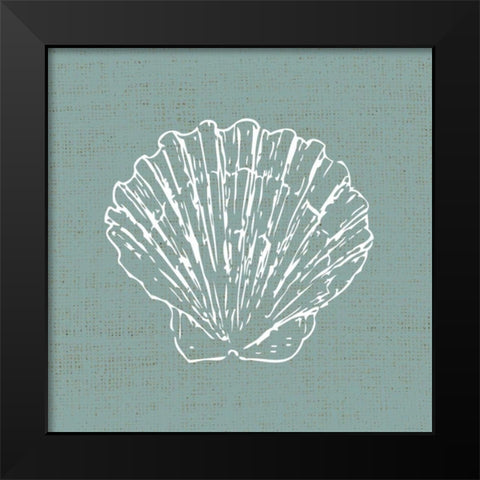 Ocean Blues 3 Black Modern Wood Framed Art Print by Allen, Kimberly