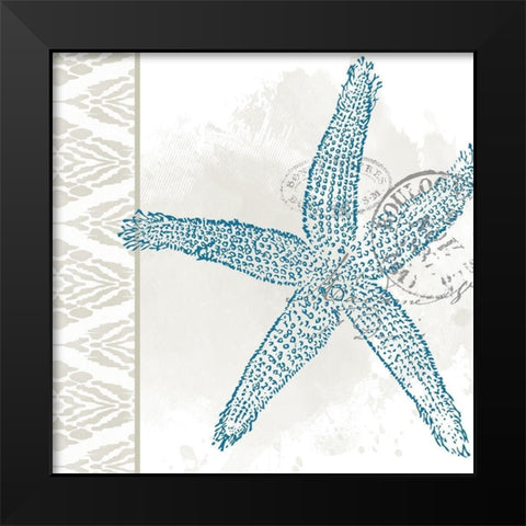 By the Sea 5 Black Modern Wood Framed Art Print by Allen, Kimberly