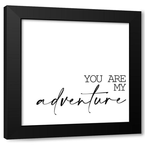 You Are 2 Black Modern Wood Framed Art Print by Allen, Kimberly