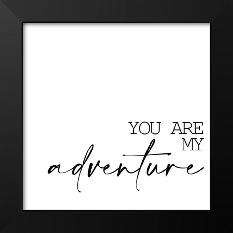 You Are 2 Black Modern Wood Framed Art Print by Allen, Kimberly