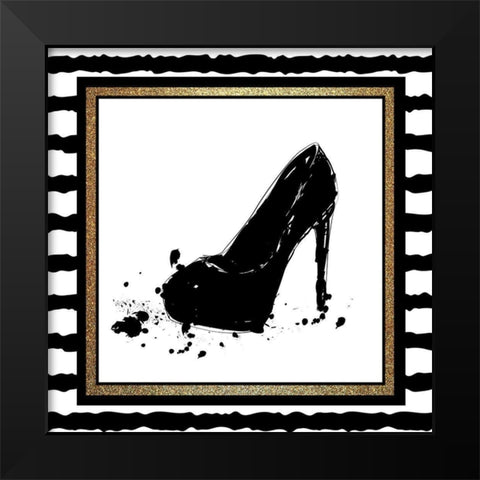 Love Fashion 2 Black Modern Wood Framed Art Print by Allen, Kimberly