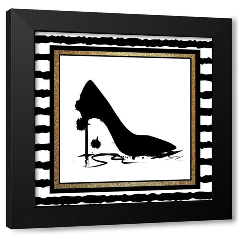 Love Fashion 4 Black Modern Wood Framed Art Print with Double Matting by Allen, Kimberly