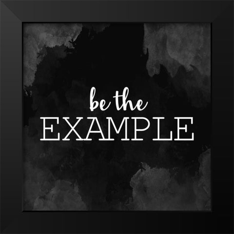 Example Black Modern Wood Framed Art Print by Allen, Kimberly