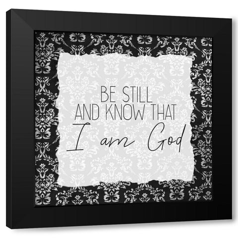 He Restores 2 Black Modern Wood Framed Art Print with Double Matting by Allen, Kimberly
