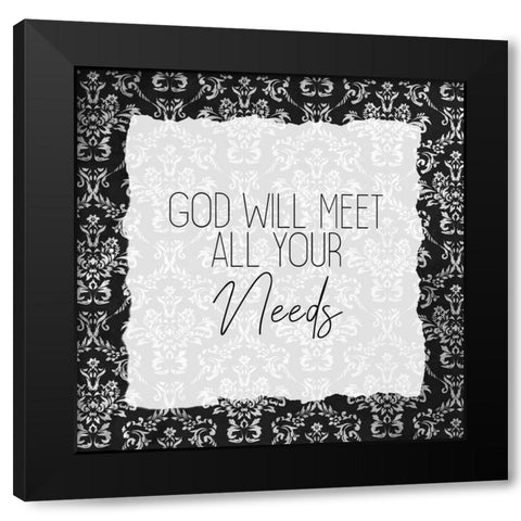 He Restores 5 Black Modern Wood Framed Art Print with Double Matting by Allen, Kimberly