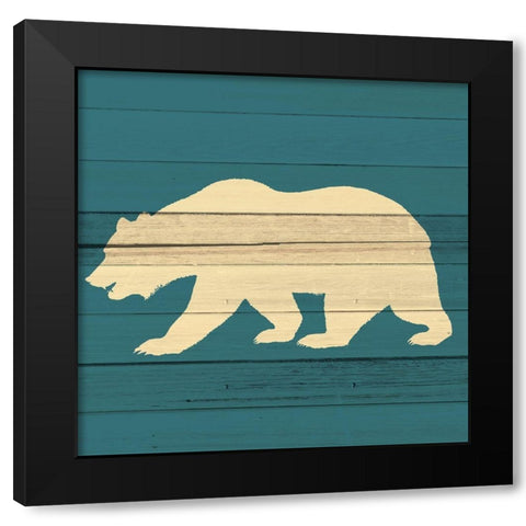 Little Man 3 Black Modern Wood Framed Art Print with Double Matting by Allen, Kimberly