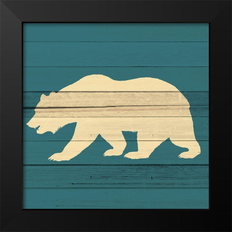 Little Man 3 Black Modern Wood Framed Art Print by Allen, Kimberly