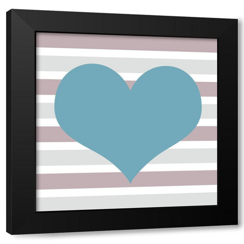Fairytale Princess 3 Black Modern Wood Framed Art Print with Double Matting by Allen, Kimberly