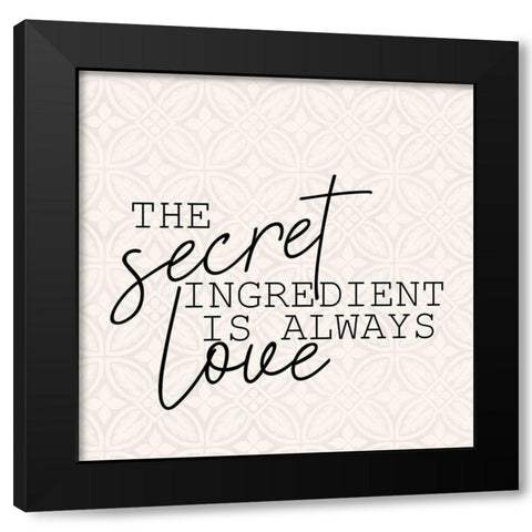 Family Kitchen 2 v2 Black Modern Wood Framed Art Print with Double Matting by Allen, Kimberly