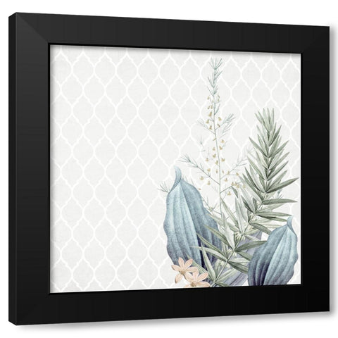 Blessings 2 Black Modern Wood Framed Art Print with Double Matting by Allen, Kimberly