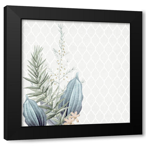 Blessings 4 Black Modern Wood Framed Art Print with Double Matting by Allen, Kimberly