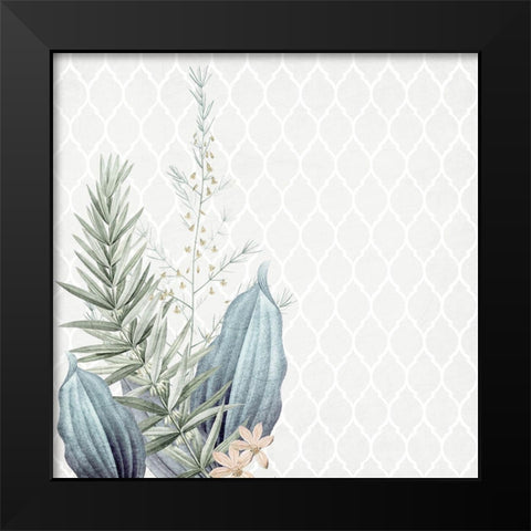 Blessings 4 Black Modern Wood Framed Art Print by Allen, Kimberly