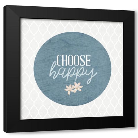 Blessings 10 Black Modern Wood Framed Art Print with Double Matting by Allen, Kimberly