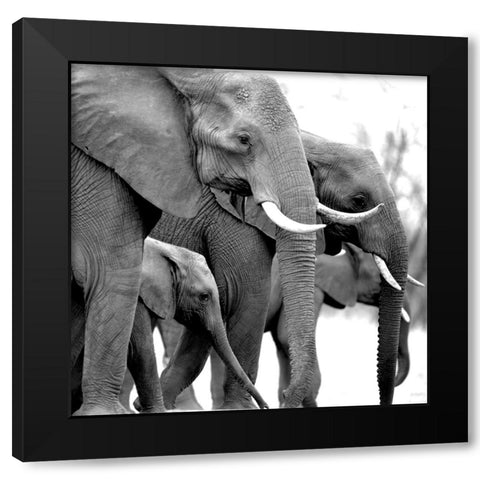 Your Treasure Black Modern Wood Framed Art Print with Double Matting by Allen, Kimberly