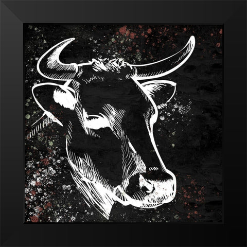 Bessie 1 Black Modern Wood Framed Art Print by Allen, Kimberly