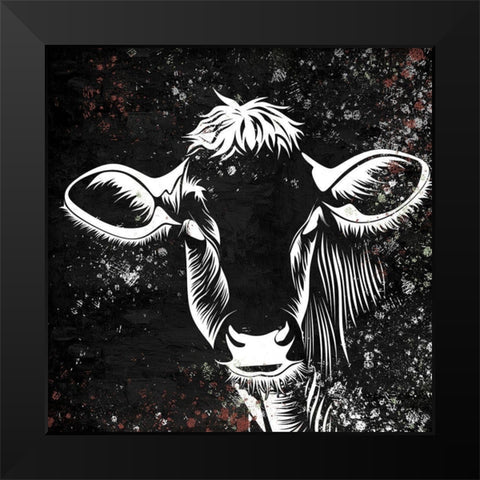Bessie 2 Black Modern Wood Framed Art Print by Allen, Kimberly