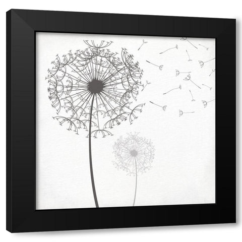 Wishing Black Modern Wood Framed Art Print with Double Matting by Allen, Kimberly