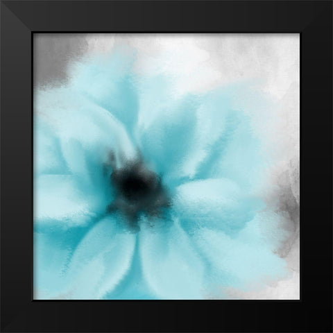 Teal Dreams 1 Black Modern Wood Framed Art Print by Allen, Kimberly