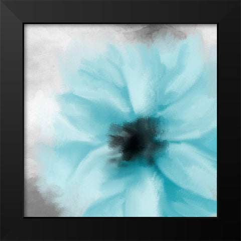 Teal Dreams 2 Black Modern Wood Framed Art Print by Allen, Kimberly