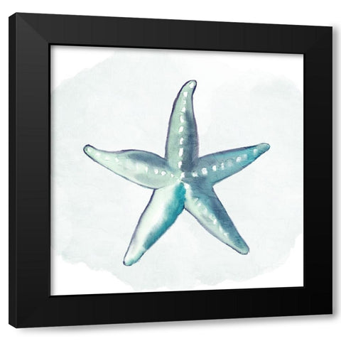 Sea Love 1 Black Modern Wood Framed Art Print with Double Matting by Allen, Kimberly