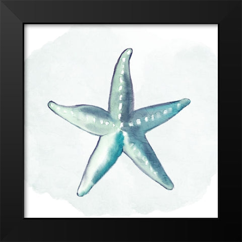 Sea Love 1 Black Modern Wood Framed Art Print by Allen, Kimberly