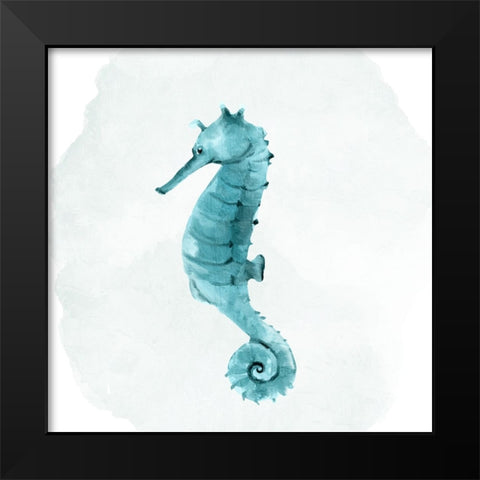 Sea Love 2 Black Modern Wood Framed Art Print by Allen, Kimberly