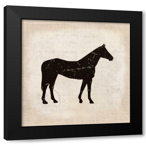 Country Day 4 Black Modern Wood Framed Art Print with Double Matting by Allen, Kimberly