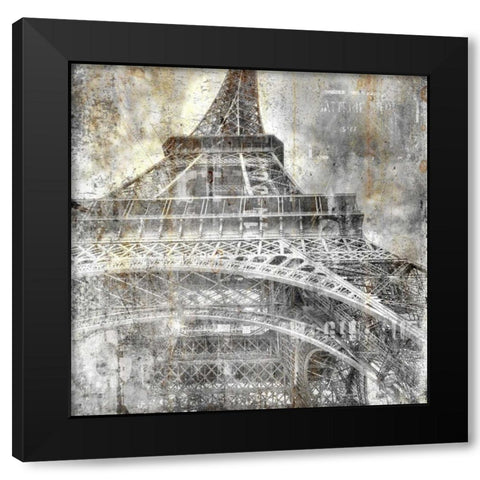 In the City 2 Black Modern Wood Framed Art Print with Double Matting by Allen, Kimberly