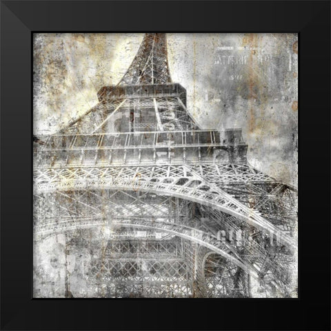 In the City 2 Black Modern Wood Framed Art Print by Allen, Kimberly