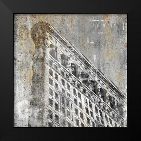 In The City 4 Black Modern Wood Framed Art Print by Allen, Kimberly