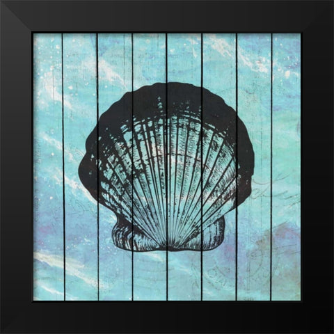 Sea Time 1 Black Modern Wood Framed Art Print by Allen, Kimberly