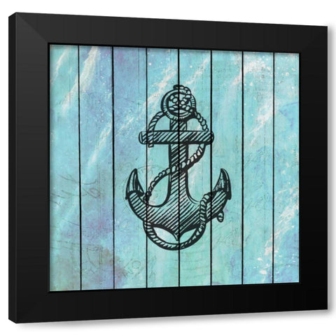 Sea Time 2 Black Modern Wood Framed Art Print with Double Matting by Allen, Kimberly