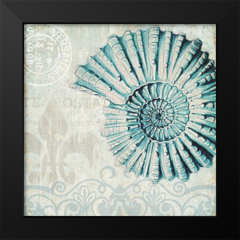 Under the Sea 2 Black Modern Wood Framed Art Print by Allen, Kimberly