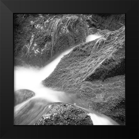 Over the Rocks 3 Black Modern Wood Framed Art Print by Kimberly, Allen