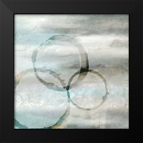 Rotate Black Modern Wood Framed Art Print by Kimberly, Allen