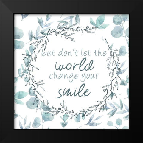 Change 2 Black Modern Wood Framed Art Print by Kimberly, Allen