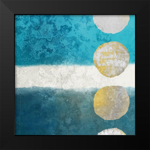 Sea Bliss Black Modern Wood Framed Art Print by Allen, Kimberly