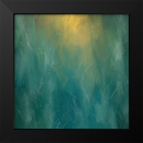 Rivers Black Modern Wood Framed Art Print by Allen, Kimberly