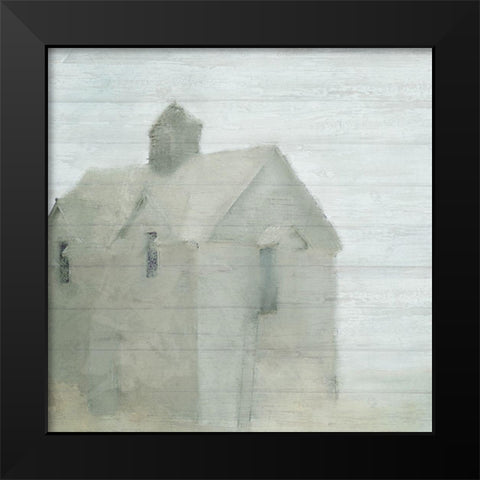 Farmhouse Black Modern Wood Framed Art Print by Kimberly, Allen