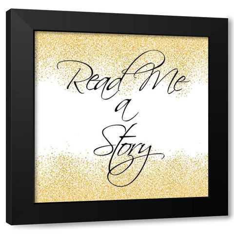 Goodnight 1 Black Modern Wood Framed Art Print by Kimberly, Allen