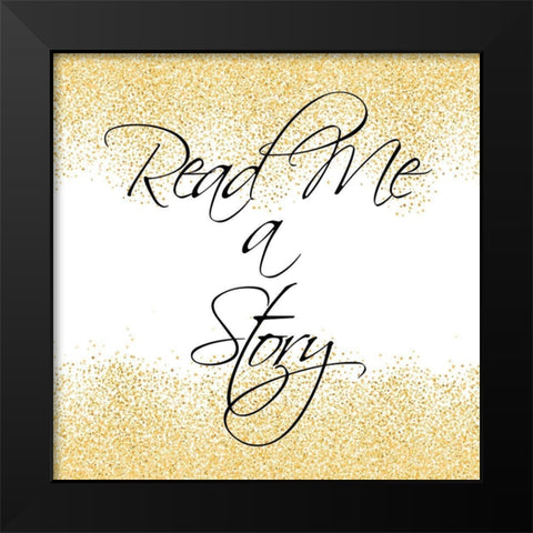 Goodnight 1 Black Modern Wood Framed Art Print by Kimberly, Allen