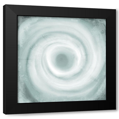 In the Eye Black Modern Wood Framed Art Print with Double Matting by Allen, Kimberly