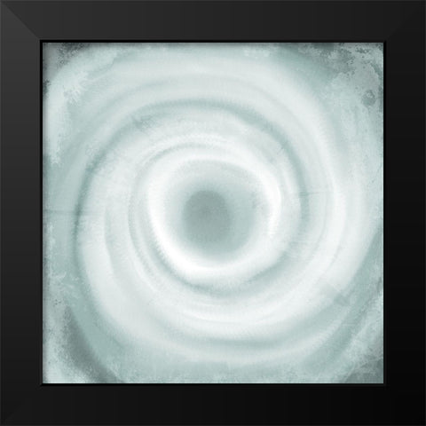 In the Eye Black Modern Wood Framed Art Print by Allen, Kimberly