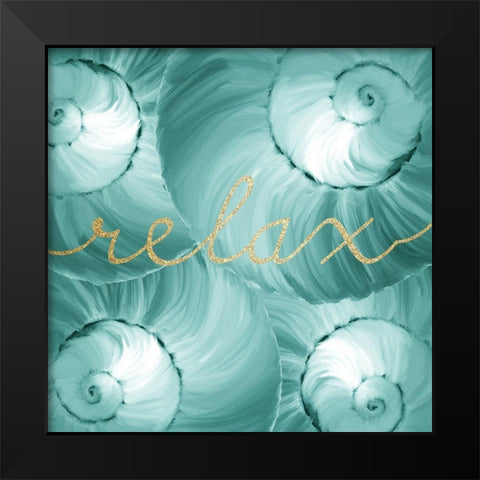 Refresh Spa 1 Black Modern Wood Framed Art Print by Kimberly, Allen