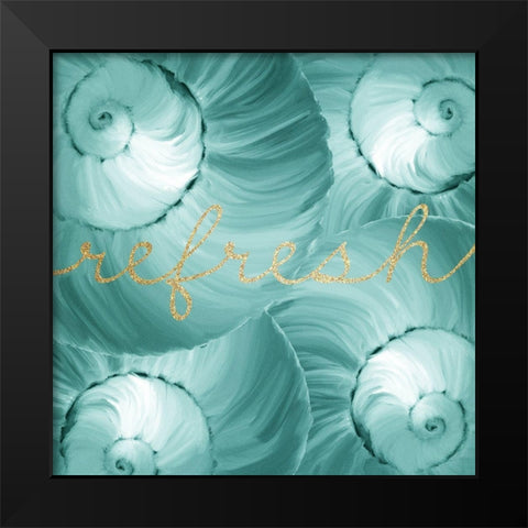 Refresh Spa 3 Black Modern Wood Framed Art Print by Kimberly, Allen