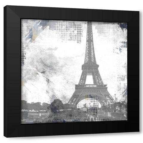 Places to Go 1 Black Modern Wood Framed Art Print by Kimberly, Allen