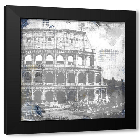 Places to Go 3 Black Modern Wood Framed Art Print with Double Matting by Kimberly, Allen