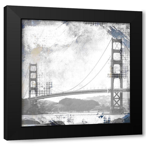 Places to Go 4 Black Modern Wood Framed Art Print by Kimberly, Allen