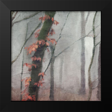 Fall Mood Black Modern Wood Framed Art Print by Kimberly, Allen