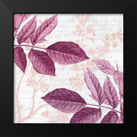 Jeweled Branches 2 Black Modern Wood Framed Art Print by Kimberly, Allen